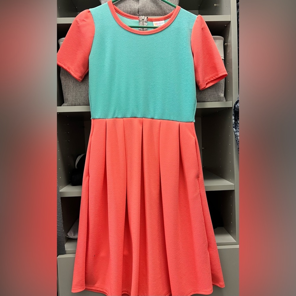LuLaRoe Amelia Dress with pockets Small